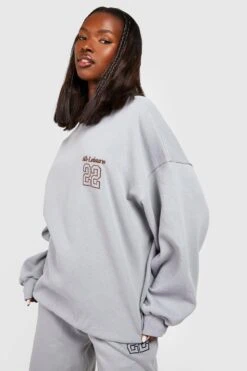Oversize Sweatshirt Mit Applique