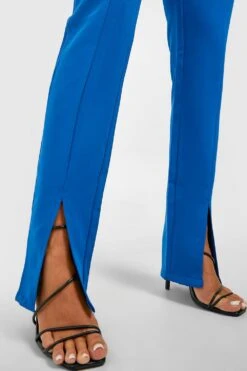 Slim-Fit Hose Mit Goldenen Knöpfen Und Schlitz 7 Slim-Fit Hose Mit Goldenen Knöpfen Und Schlitz -Deutschland Mode Pfiff Verkaufs-Shop gzz27591 cobalt xl 3