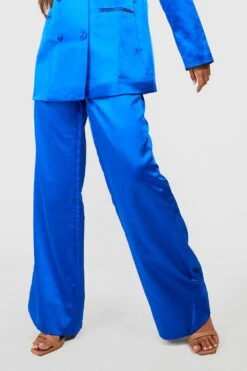 Premium Satin-Hose Mit Weitem Bein -Deutschland Mode Pfiff Verkaufs-Shop gzz27647 cobalt xl 3