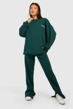 Besticktes Oversize Sweatshirt -Deutschland Mode Pfiff Verkaufs-Shop gzz27740 green xl 2