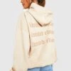 Oversize Hoodie Mit Limited Edition Slogan