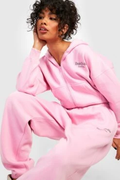 Oversize Jogginghose Mit Reflektierendem Print -Deutschland Mode Pfiff Verkaufs-Shop gzz29610 pink xl 3