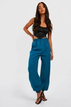 Petite Cargo-Jogginghose -Deutschland Mode Pfiff Verkaufs-Shop gzz30625 petrol xl 2