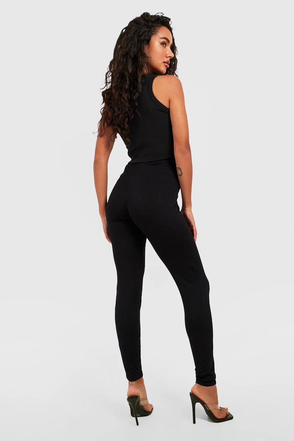 2er-Pack Jersey Leggings Im Wet-Look 2 2er-Pack Jersey Leggings Im Wet-Look – Bild 2