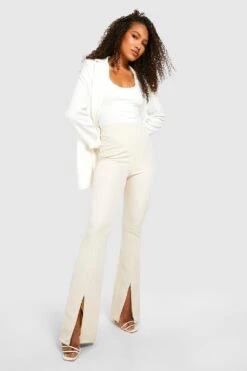 Schlaghose Mit Schlitz