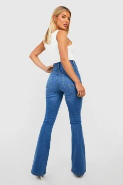 Skinny Schlagjeans Mit Hohem Bund 5 Skinny Schlagjeans Mit Hohem Bund -Deutschland Mode Pfiff Verkaufs-Shop gzz33077 mid20wash xl 1