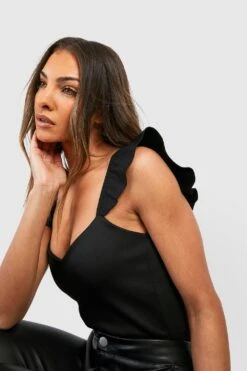 Scuba-Body Mit Kurzen Ärmeln -Deutschland Mode Pfiff Verkaufs-Shop gzz33694 black xl 2