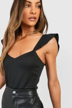 Scuba-Body Mit Kurzen Ärmeln -Deutschland Mode Pfiff Verkaufs-Shop gzz33694 black xl 3