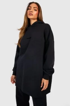 Premium Oversize Hoodie Mit Slogan