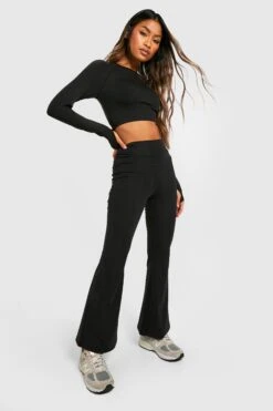 Active Leggings Mit Schlag