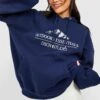 Oversize Hoodie Mit Outdoors Essentials Stickerei
