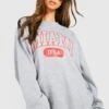 Oversize Miami-Sweatshirt