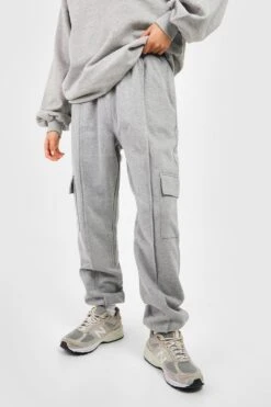 Cargo-Jogginghose Mit Detail -Deutschland Mode Pfiff Verkaufs-Shop gzz36246 ash20grey xl 3