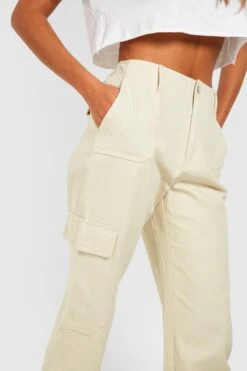 Petite Cargo-Hose Mit Geradem Bein -Deutschland Mode Pfiff Verkaufs-Shop gzz36651 stone xl 3