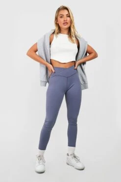 Active-Leggings Mit Wickel-Bund