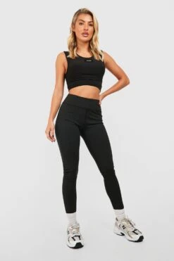 Weiche Luxuriöse Active-Leggings -Deutschland Mode Pfiff Verkaufs-Shop gzz36764 black xl 2