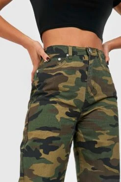 Camouflage Twill-Hose Mit Geradem Bein -Deutschland Mode Pfiff Verkaufs-Shop gzz37360 camo xl 2