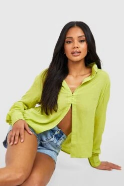 Hemd Mit Knopfleiste 7 Hemd Mit Knopfleiste -Deutschland Mode Pfiff Verkaufs-Shop gzz37378 chartreuse xl 3