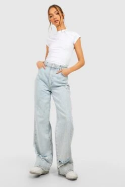 Basic Baumwoll T-Shirt Mit Kurzen Ärmeln -Deutschland Mode Pfiff Verkaufs-Shop gzz37414 white xl 2