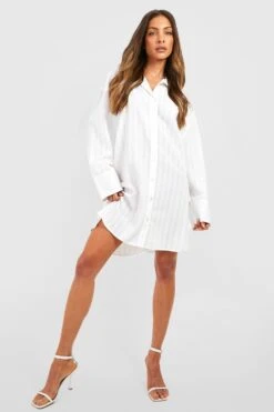 Strukturiertes Oversize Hemd -Deutschland Mode Pfiff Verkaufs-Shop gzz37650 white xl 2