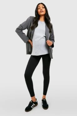 Nahtlose Umstands-Leggings -Deutschland Mode Pfiff Verkaufs-Shop gzz37873 black xl 2