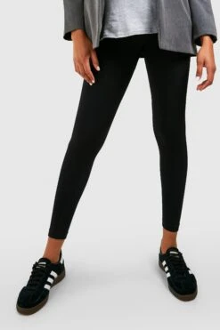 Nahtlose Umstands-Leggings -Deutschland Mode Pfiff Verkaufs-Shop gzz37873 black xl 3