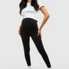 Umstandsmode Nahtlose Leggings Mit Naht-Detail