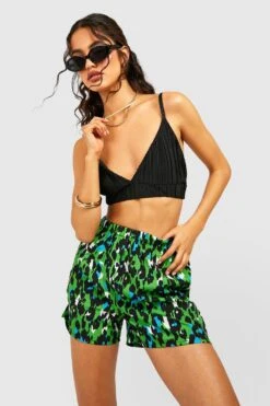 Boxershorts Mit Leopardenprint