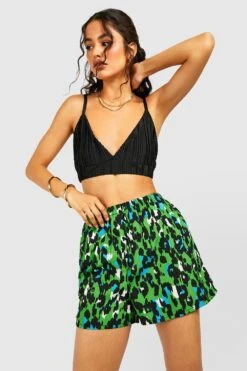 Boxershorts Mit Leopardenprint -Deutschland Mode Pfiff Verkaufs-Shop gzz38989 green xl 3