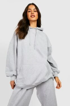 Oversize Basic Hoodie -Deutschland Mode Pfiff Verkaufs-Shop gzz39537 ash20grey xl 3
