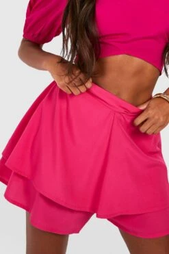 Rüschen-Shorts -Deutschland Mode Pfiff Verkaufs-Shop gzz39647 pink xl 3