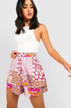 Shorts Mit Floralem Print -Deutschland Mode Pfiff Verkaufs-Shop gzz39649 multi xl 3