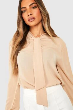 Bluse Mit Schleife -Deutschland Mode Pfiff Verkaufs-Shop gzz39901 stone xl 3