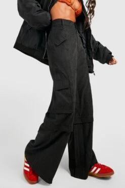 Cargo-Hose Mit Weitem Bein -Deutschland Mode Pfiff Verkaufs-Shop gzz40163 black xl 2