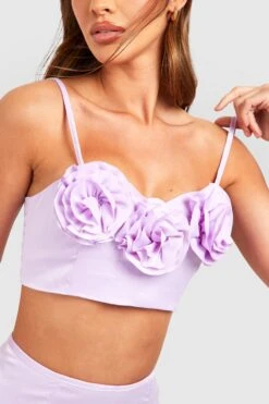 Satin-Trägertop -Deutschland Mode Pfiff Verkaufs-Shop gzz40650 lilac xl 3