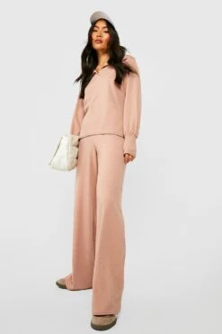 Gerippte Hose Mit Weitem Bein 6 Gerippte Hose Mit Weitem Bein -Deutschland Mode Pfiff Verkaufs-Shop gzz40703 dusty20rose xl 2