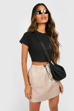 Minirock Mit Kordelzug