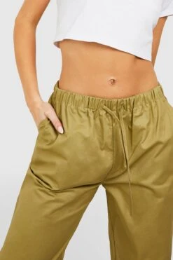 Lockere Hose Mit Kordelzug -Deutschland Mode Pfiff Verkaufs-Shop gzz41588 khaki xl 3