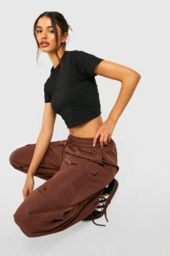 Cargo-Hose Mit Taschen -Deutschland Mode Pfiff Verkaufs-Shop gzz41607 chocolate xl 2