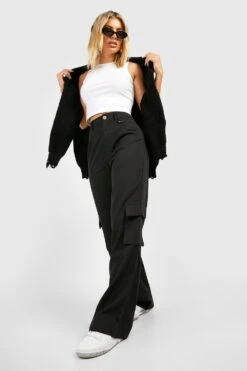 Cargo-Hose Mit Hohem Bund