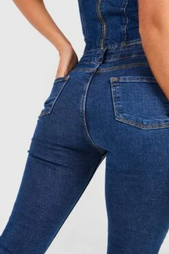 Zerrissene Skinny-Jeans Mit Hohem Bund -Deutschland Mode Pfiff Verkaufs-Shop gzz45428 mid20blue xl 3