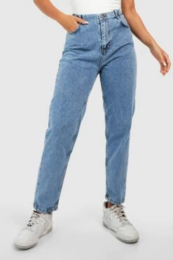 Mom-Jeans Mit Acid-Waschung Und Komfort-Bund -Deutschland Mode Pfiff Verkaufs-Shop gzz45434 acid20wash20light20blue xl 3