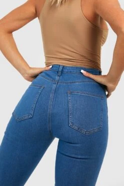 Stretch Skinny Jeans Mit Super Hohem Bund -Deutschland Mode Pfiff Verkaufs-Shop gzz45719 mid20wash xl 3