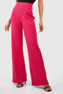 Basic Jersey-Schlaghose Mit Weitem Bein -Deutschland Mode Pfiff Verkaufs-Shop gzz46109 hot20pink xl 3