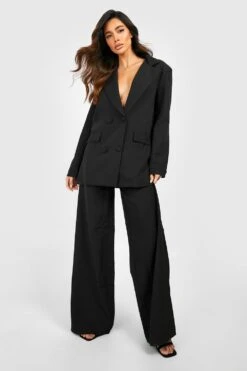 Lockere Hose Mit Weitem Bein