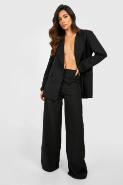 Lockere Hose Mit Weitem Bein -Deutschland Mode Pfiff Verkaufs-Shop gzz47137 black xl 2