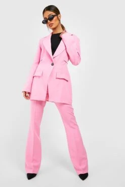 Schlaghose Mit Naht Vorne