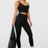 Geraffte Sport-Leggings