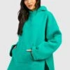 Oversize Hoodie Mit Schlitz