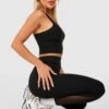 Sport-Leggings Mit Mesh-Detail
